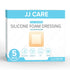 Silicone Foam Dressing, 2x2 Silicone Bandages for Wounds, Absorbent Foam Dressing with Adhesive Border, Medical Bandage with Showerproof Adhesive